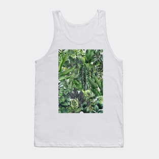 Urban Jungle Illustration 1 Tank Top